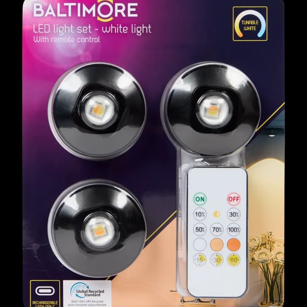 Baltimore oplaadbare ledlampen | Action NL Sale