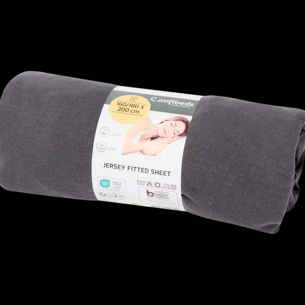 Comfibeds jersey hoeslaken 180 x 200 cm | Action NL Online