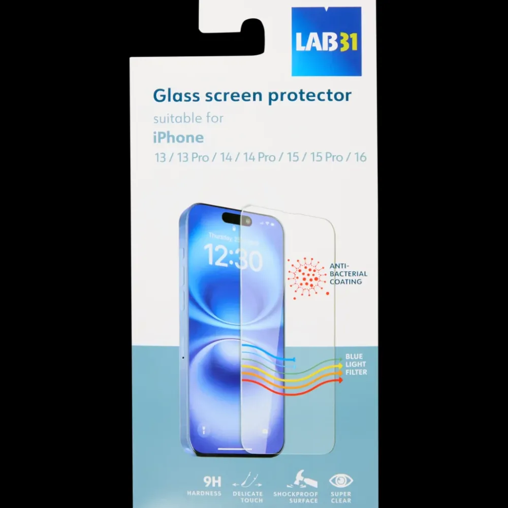 Lab31 screenprotector Apple Transparant | Action NL Online