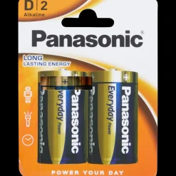 Panasonic batterijen D 2 Stuks | Action NL Clearance