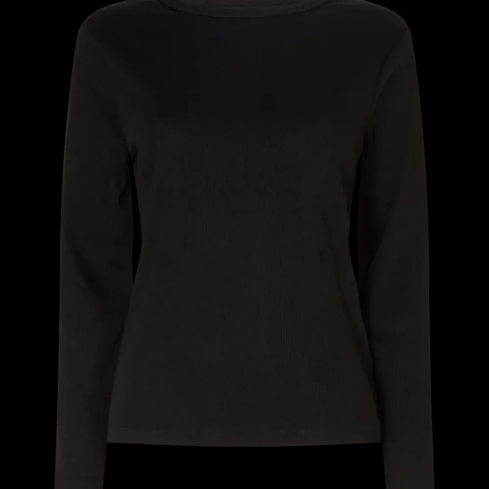 T-shirt met ribstof Vrouw | Action NL Best