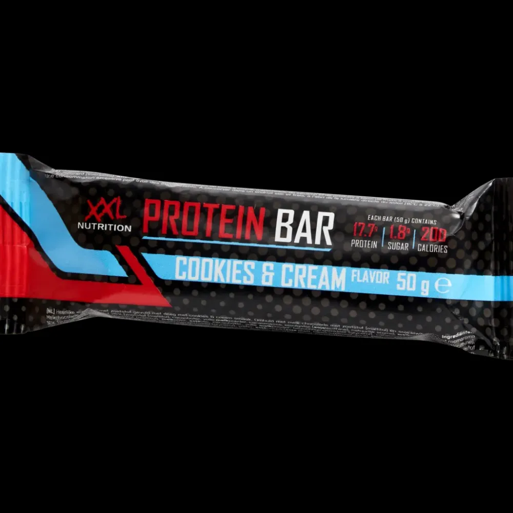 XXL Nutrition proteïnereep Cookies & Cream | Action NL Online